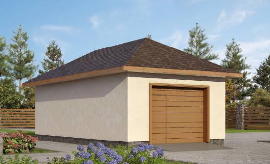 040-001-П Проект гаража из теплоблока Кимовск | Проекты домов от House Expert