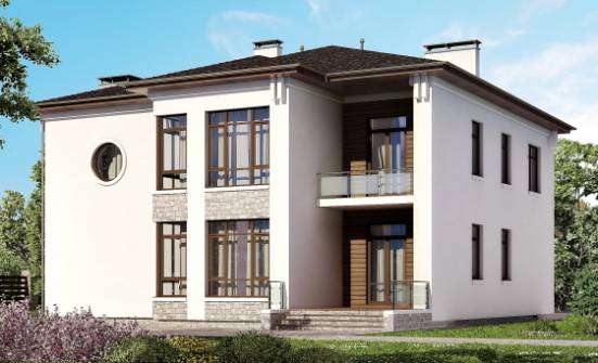 300-005-П Проект двухэтажного дома, большой дом из кирпича Ефремов | Проекты домов от House Expert