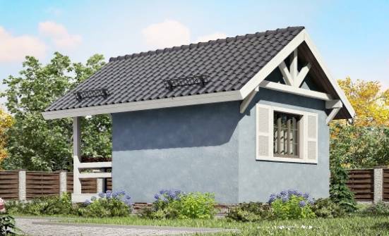 020-001-Л Проект одноэтажного дома, доступный домик из дерева Ясногорск | Проекты одноэтажных домов от House Expert