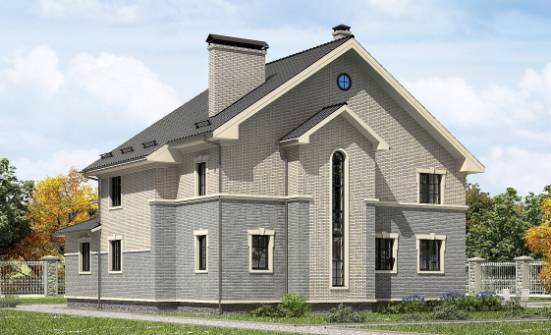 300-004-П Проект двухэтажного дома, просторный загородный дом из керамзитобетонных блоков Тула | Проекты домов от House Expert