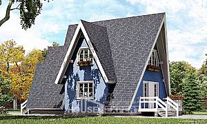 Проекты домов с мансардой, Алексин